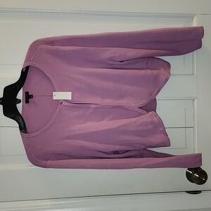 Talbots purple sweater